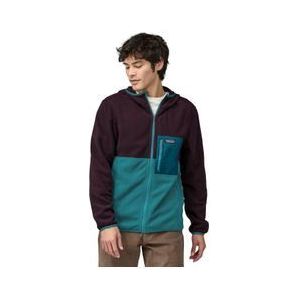 patagonia microdini hoody fleece jacket blue