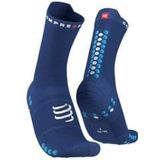 paar compressport pro racing socks v4 0 run high blue