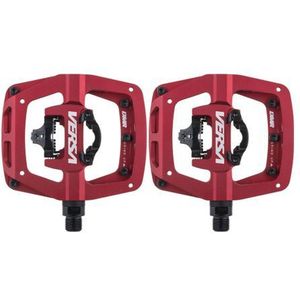 paar dmr versa semi automatische pedalen rood