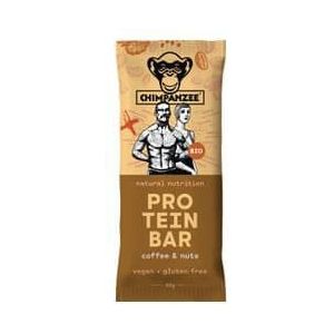 chimpanzee 100  natural protein bar coffee  amp  hazelnut 40g