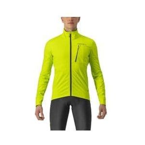 castelli go jacket geel zwart