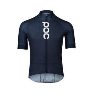 poc essential road logo korte mouw jersey navy