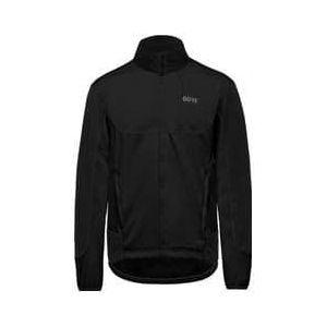 gore wear c5 windstopper thermo trail jacket zwart