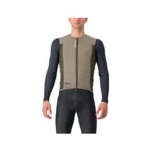 castelli fly mouwloos vest beige