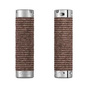 paar brooks plump leather 130 130mm brown grips
