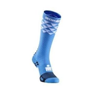 compressport recovery ironman dazzle socks blue
