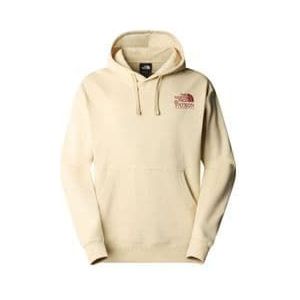 the north face nature beige hoodie
