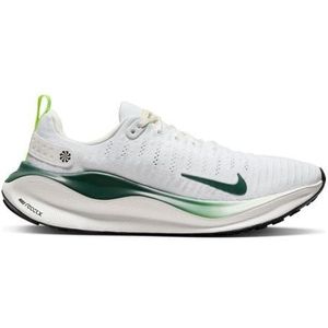 nike reactx infinity run 4 running shoes white green