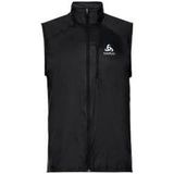 odlo zeroweight warm sleeveless windbreaker jacket black