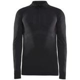 craft active intensity 1 2 zip long sleeve jersey zwart