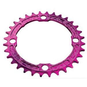 race face mono kettingblad smal breed 104mm violet
