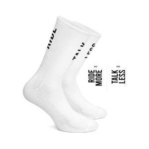 cois  talk less ride more  sokken wit