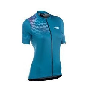 northwave origin korte mouw jersey blauw
