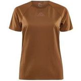 craft pro trail women s short sleeve jersey brown