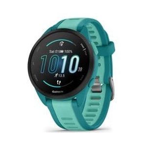 garmin forerunner 165 music turquoise blue aqua sporthorloge