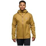 Black Diamond - FineLine Stretch Shell - Hardshell Jas - Goud - L