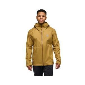 Black Diamond - FineLine Stretch Shell - Hardshell Jas - Goud - L