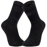 BV Sport - Hoge Merinowol Sokken - Zwart - Merinowol