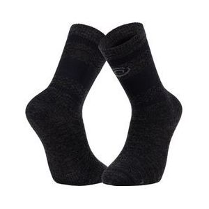 BV Sport - Hoge Merinowol Sokken - Zwart - Merinowol