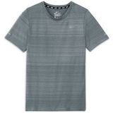 Nike - Miler - Sportshirt - Grijs - Poly - Dri-FIT Technologie