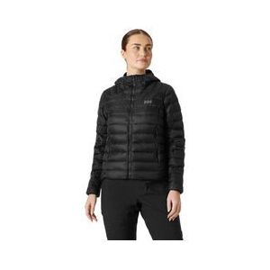 dames helly hansen verglas hooded 2 0 donsjack zwart