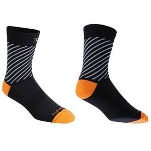 bbb thermofeet sokken zwart oranje