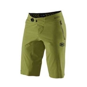 100  celium green shorts