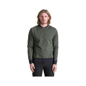 santini wind block technical sweatshirt green