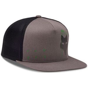 fox dispute snapback cap os grey