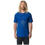 Heren T-shirt - Blauw - Tree Message Tee