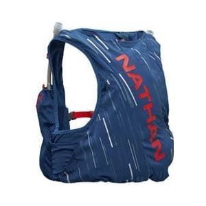 nathan pinnacle 4 unisex hydration bag blue red