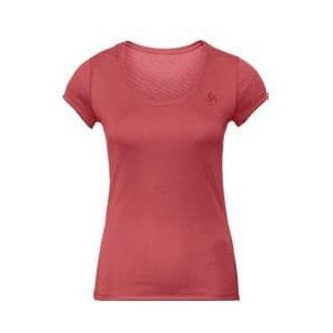 odlo women s active f dry light short sleeve jersey red