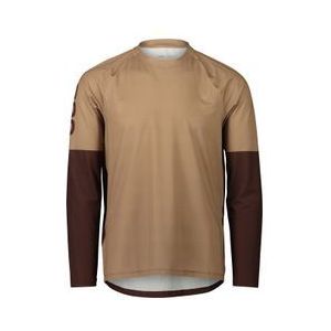 poc essential mtb jasper brown long sleeve jersey