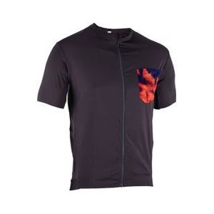 leatt mtb trail 3 0 shadow short sleeve jersey grijs