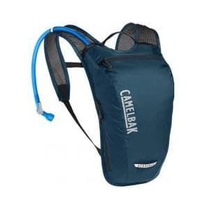 camelbak hydrobak light 2 5l hydration bag  1 5l water pouch navy blue
