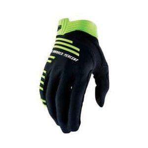 100  r core zwart  lime lange handschoenen