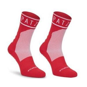 spatzwear sokz long cut socks red one size