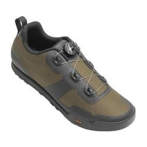 giro tracker boa mtb schoenen trail green  dark shadow