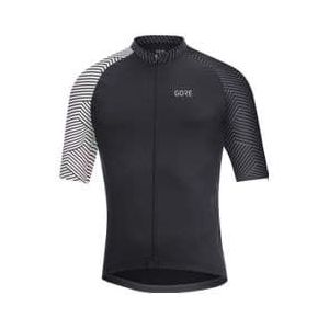 gore apparel cycling c5 optiline jersey zwart wit