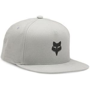 fox head cap light grey