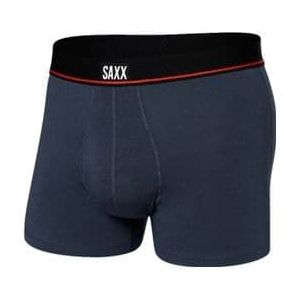 saxx non stop stretch katoen korte boxer blauw