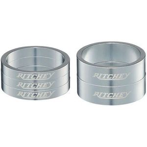 ritchey classic headset spacers 29mm  2x10mm 3x5mm  silver