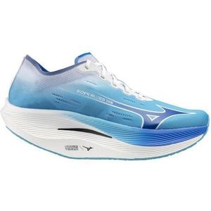 mizuno wave rebellion pro 2 hardloopschoenen blauw wit heren