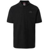 the north face polo piquet polo black