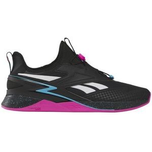 reebok nano x3 froning unisex schoenen zwart roze