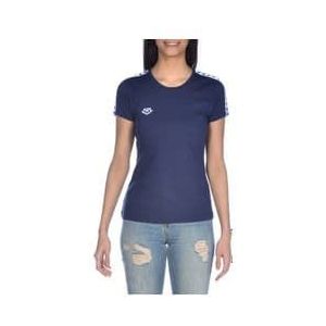 arena iconen vrouwen t shirt blauw