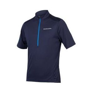 endura hummvee half zip korte mouwen jersey navy blauw