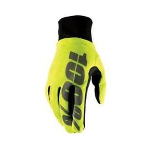 100  hydromatic waterdichte lange handschoenen fluo geel