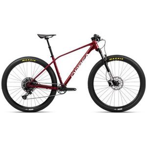 orbea alma h10 hardtail mtb sram nx eagle 12s 29  metallic donkerrood 2023