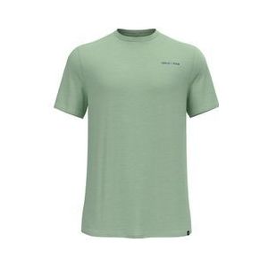 technisch t shirt odlo x pow hyper contrast lichtgroen